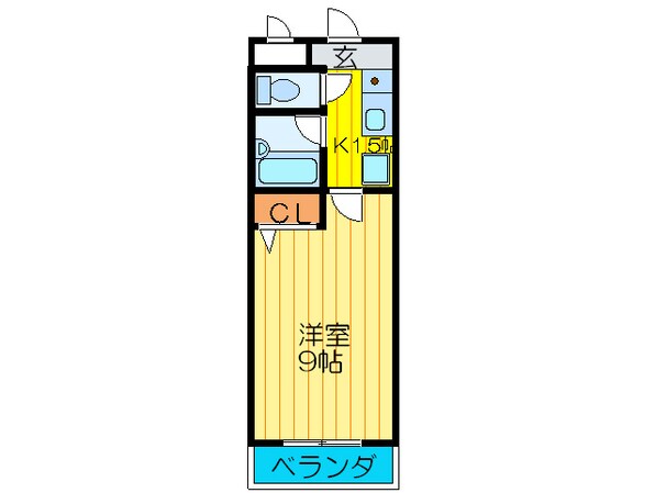 ア－バン千林Ａ棟の物件間取画像